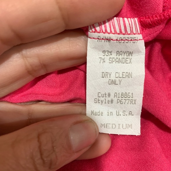 SKY dress ( HOT PINK ) - Picture 6 of 6